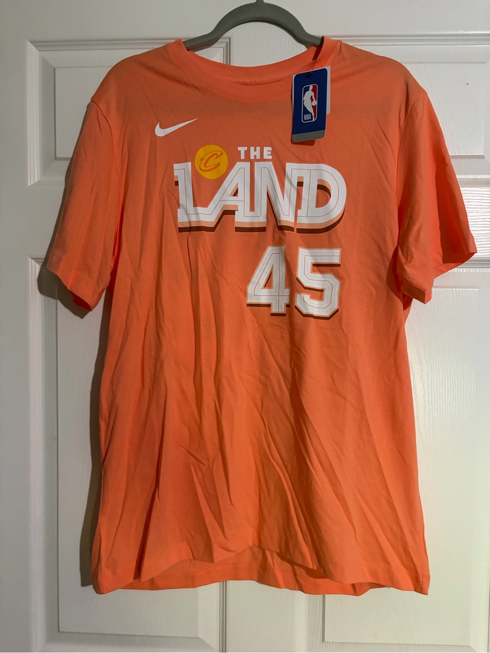 Nike Orange 'The Land' 45 Graphic T-Shirt